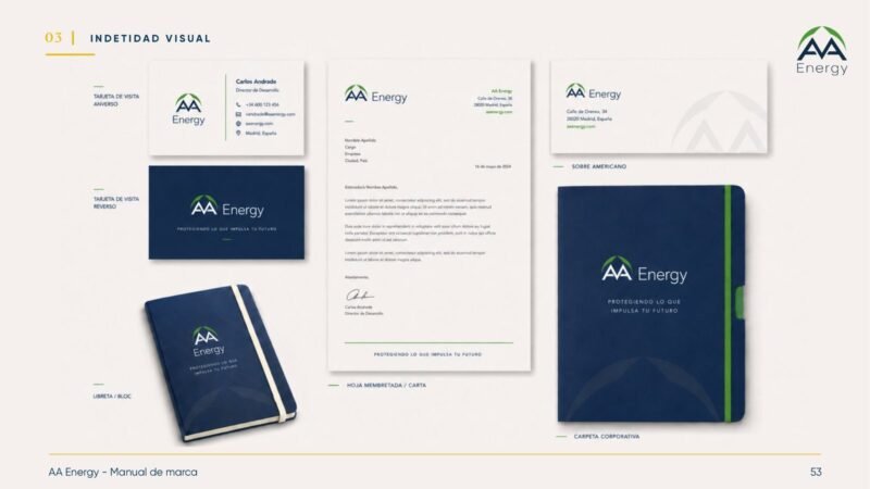 AA Energy — Branding y diseño 7