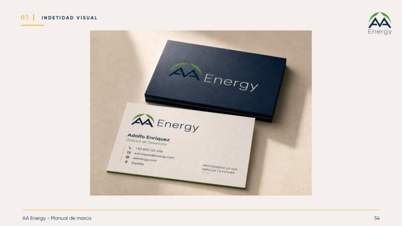 AA Energy — Branding y diseño 8