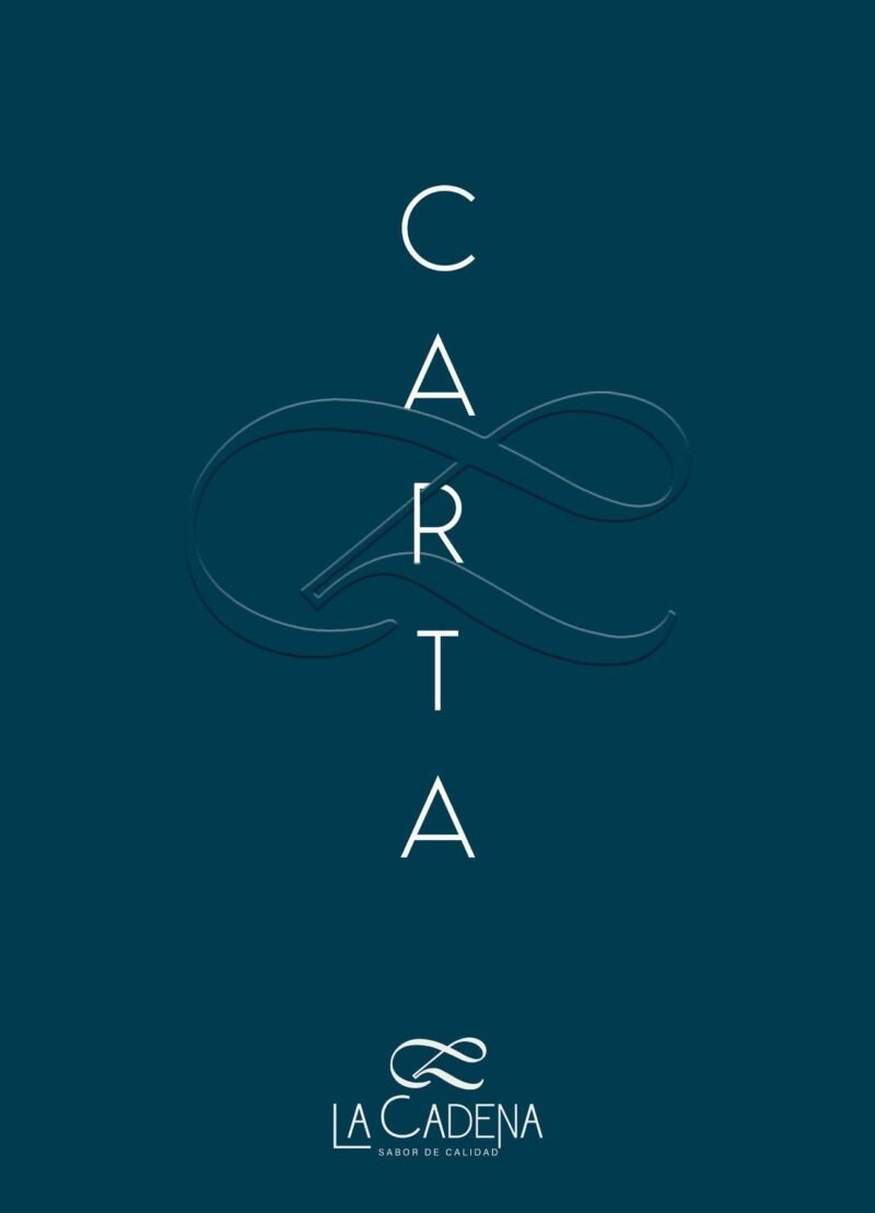 La Cadena hardcover menu