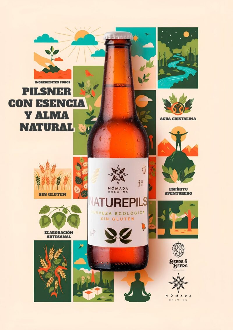 Mahou Naturpils — Branding y diseño 6