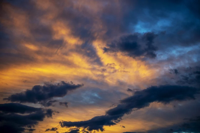 Cielo de acuarela, obra de la colección