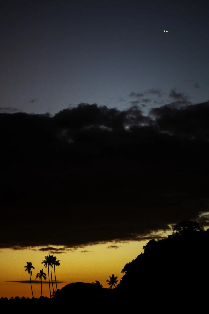 Noche en la costa