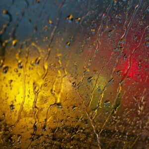 Lluvia en el cristal II